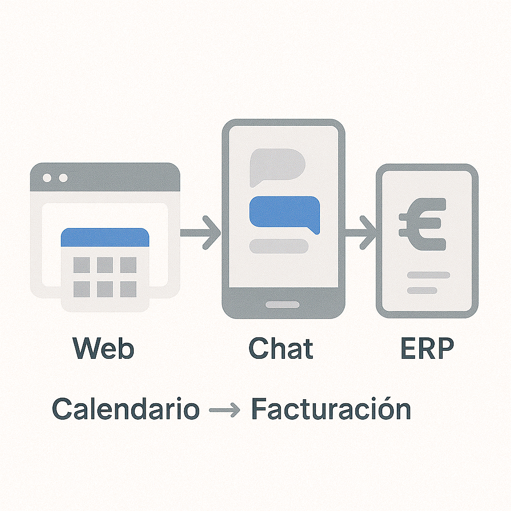 Automatización de procesos de principio a fin